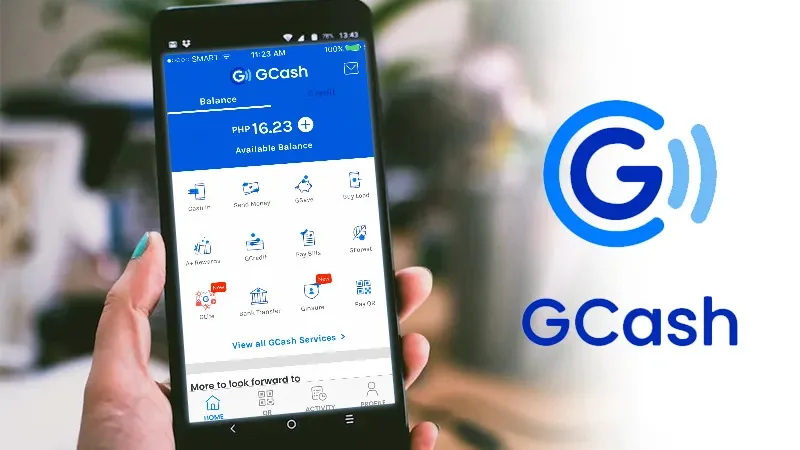 GCash online verwenden