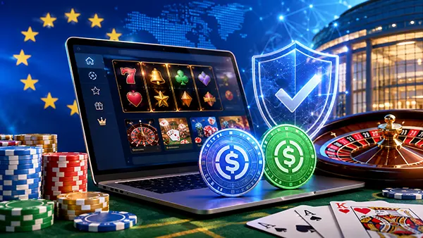 EU crypto casino payments